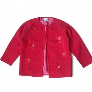 Vintage Rising Sun Pink Floral Jacket